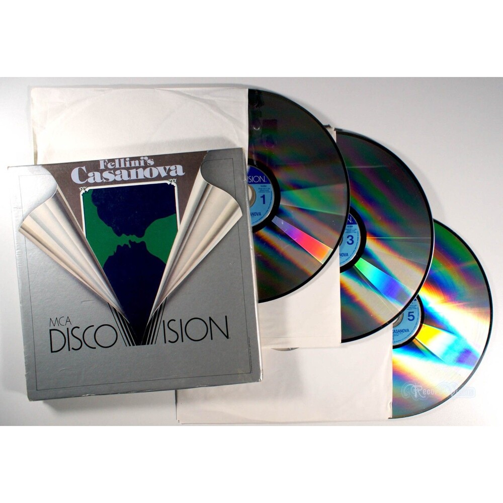 Fellini's Casanova (LaserDisc, 1978) • DiscoVision, Donald Sutherland, Drama
